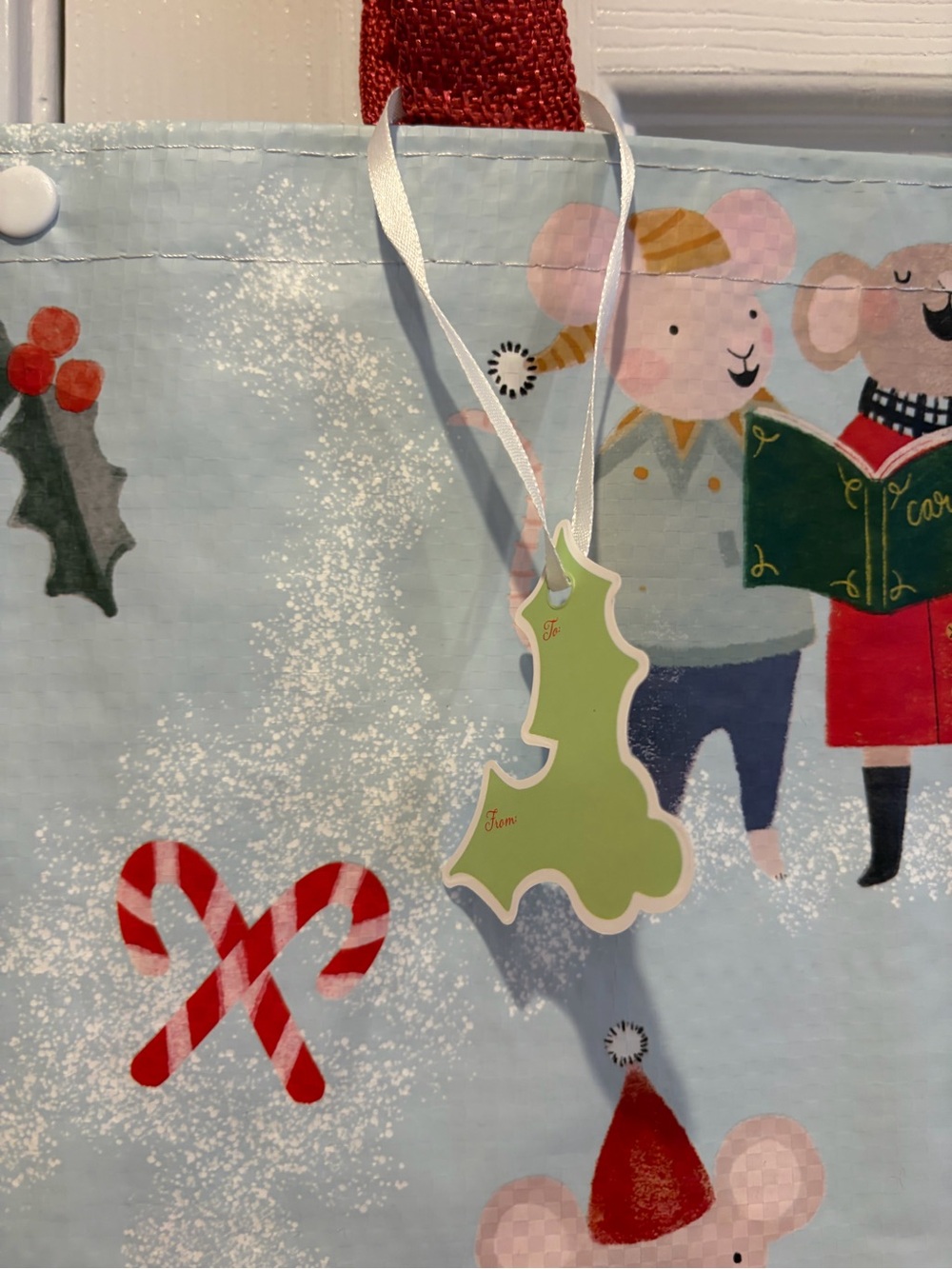 TJ Maxx/ Marshalls Holiday Cat & Mouse Reusable Tote Bags ๐ฑ๐๐
๐ป๐ญ - Picture 3 of 13